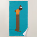 Search for dachshund beach towels Animal