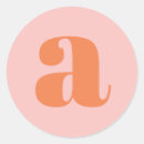 Search for bold stickers Initial