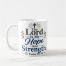Search for hope in the lord mugs Christian