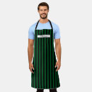 Search for green black stripe aprons Bold