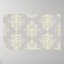 Search for damask design art Black