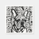 Search for french bulldog napkins Frenchie