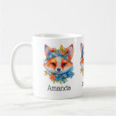 Search for orange fox mugs Beautiful