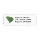 Search for carolina return address labels Map
