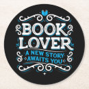 Search for book lover coasters Reading