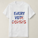 Search for vote counts tshirts Usa
