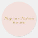 Search for pink and gold wedding stickers Script