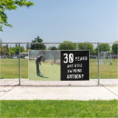 Search for funny 30th birthday posters party signs Black