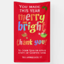 Search for christmas business banners Red