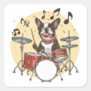 Search for playing drums stickers Band