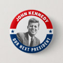 Search for john f kennedy badges Vintage