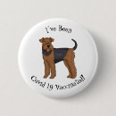 Search for airedale terrier badges Dog