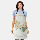 Search for cup of tea aprons Illustration