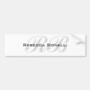 Search for monogramming bumper stickers For him