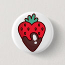 Search for strawberry badges Hand drawn