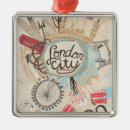 Search for london christmas tree decorations Double decker bus