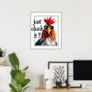 Search for chicken puns art Rooster