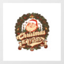 Search for santa claus window decals Gnome
