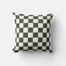 Search for black white checkered cushions Retro