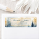 Search for rustic tree wedding stickers Evergreen trees
