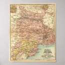 Search for vintage india map posters Asia