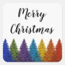 Search for rainbow tree stickers Xmas