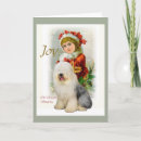 Search for old english sheepdog christmas cards Dogs