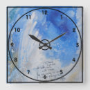 Search for canvas clocks Blue