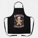 Search for gingers aprons Xmas
