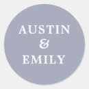 Search for hand lettered wedding stickers Thank you