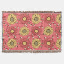 Search for sunflower blankets Vintage