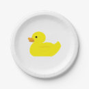 Search for rubber duck plates Baby shower