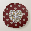 Search for white gold cushions Heart