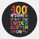 Search for girl boy kid student stickers 100th day of school