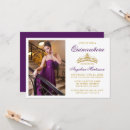 Search for purple gold quinceanera invitations Quinceañera