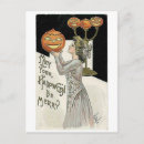 Search for a merry halloween postcards Black cat