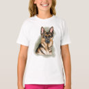 Search for german shepherd kids tshirts Alsatian