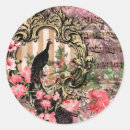 Search for pink peacock stickers Floral