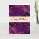 Search for marble birthday cards Elegant