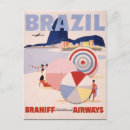 Search for vintage brazil postcards South america