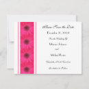 Search for pink gerbera daisy invitations White