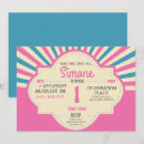 Search for pink circus invitations Fun