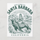 Search for santa barbara postcards California