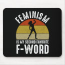 Search for female equality mousepads Feminist