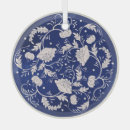 Search for blue and white china christmas tree decorations Floral