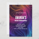 Search for swirls birthday invitations Hippie