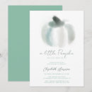 Search for little pumpkin baby boy shower invitations Elegant