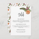 Search for christmas wedding enclosure cards Watercolor