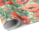 Search for blossom wrapping paper Green