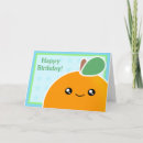 Search for fruit birthday cards Orange
